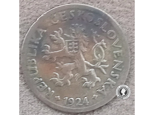 10 halier - 1.ČSR - 1924