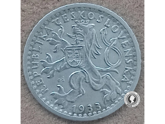 25 halier - 1.ČSR - 1933