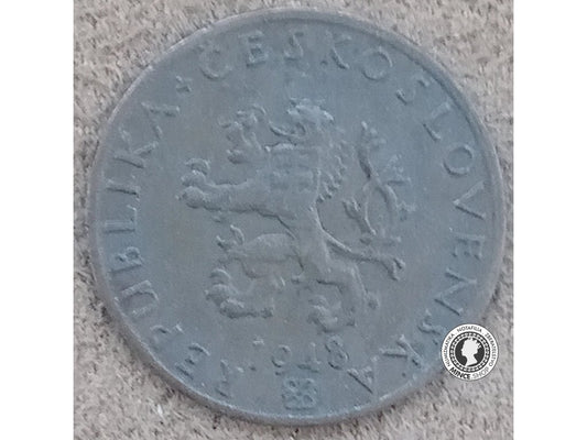 20 halier - Česko-Slovensko - 1948