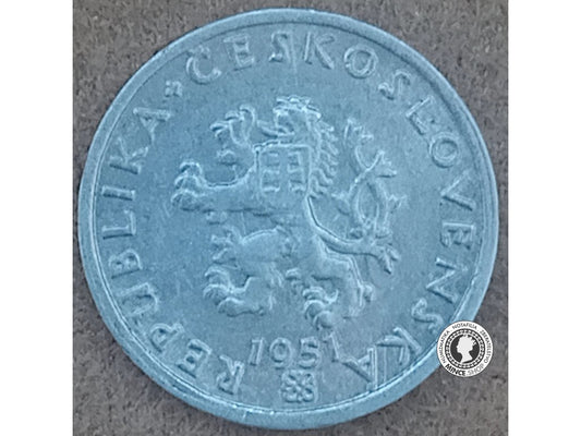 20 halier - Česko-Slovensko - 1951