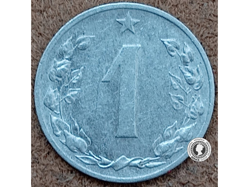 1 halier - Česko-Slovensko - 1958