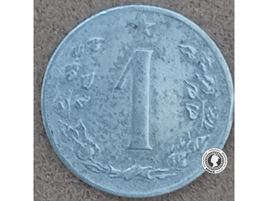 1 halier - Česko-Slovensko - 1962