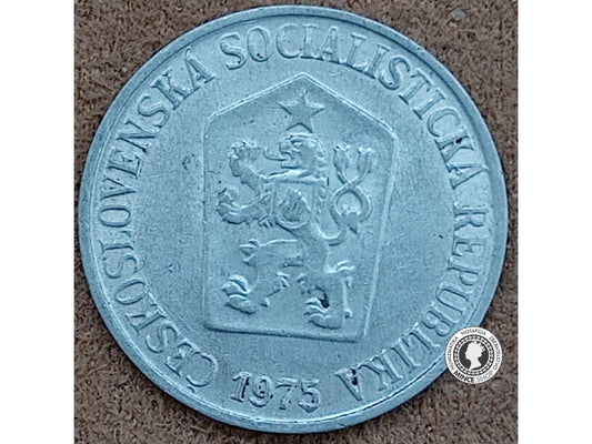 5 halier - Česko-Slovensko - 1976