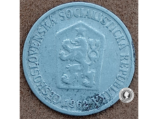 10 halier - Česko-Slovensko - 1962