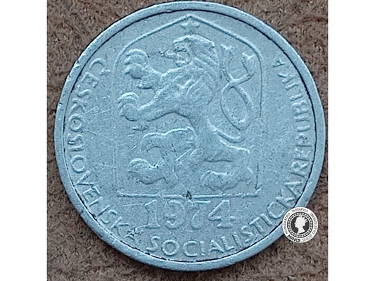 10 halier - Česko-Slovensko - 1974