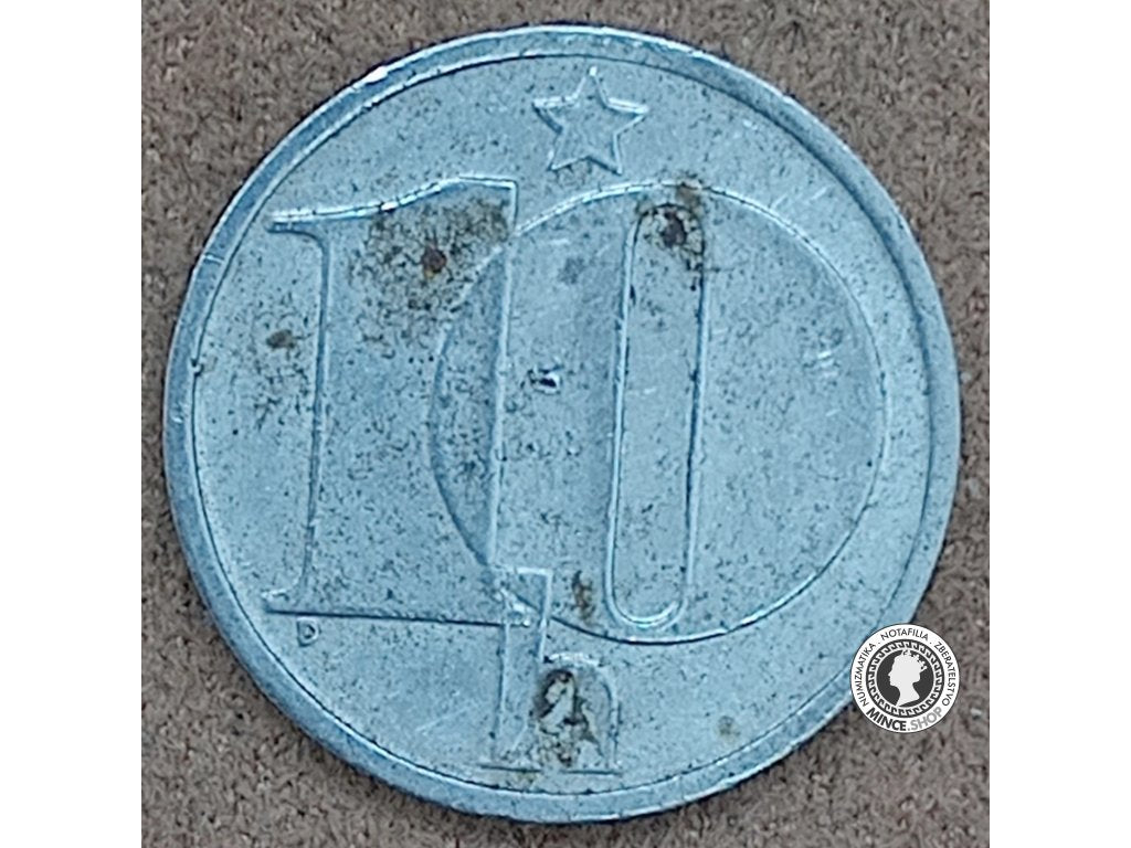 10 halier - Česko-Slovensko - 1979