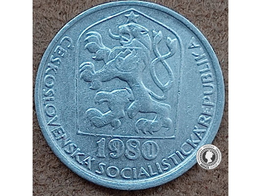 10 halier - Česko-Slovensko - 1980
