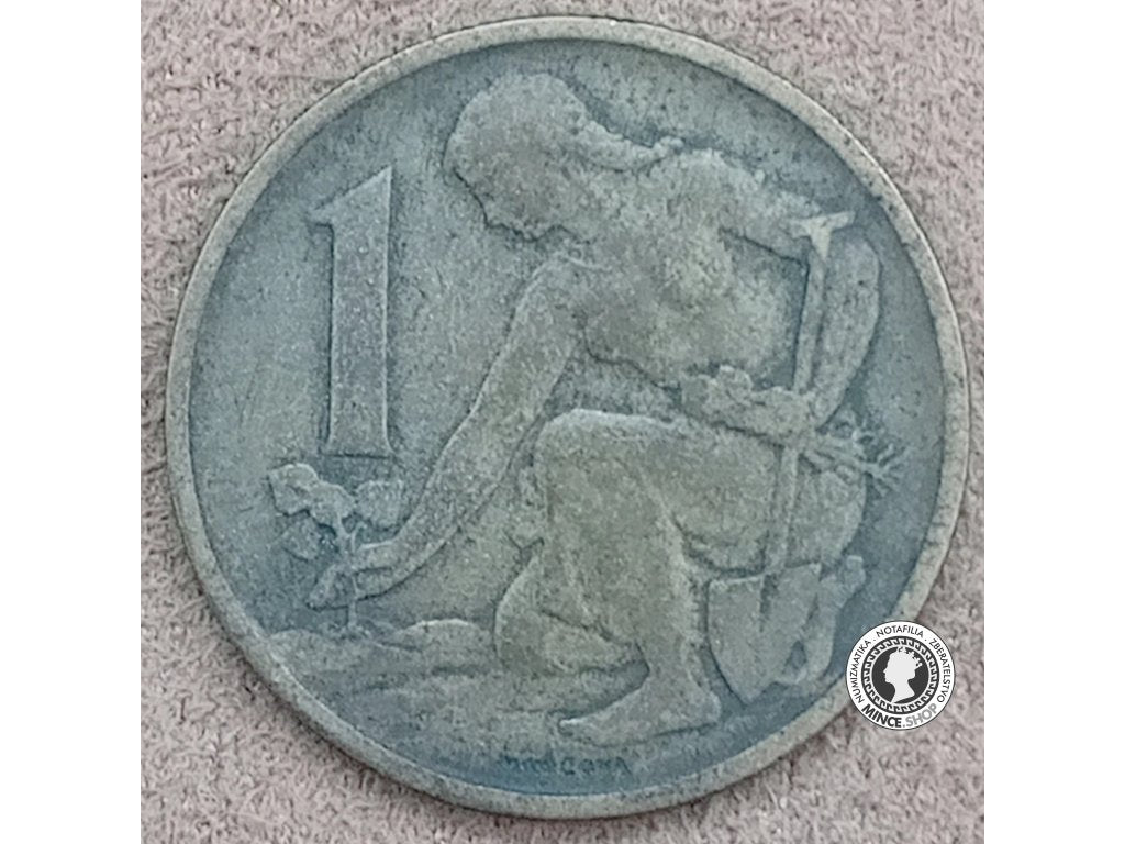 1 koruna - Česko-Slovensko - 1961