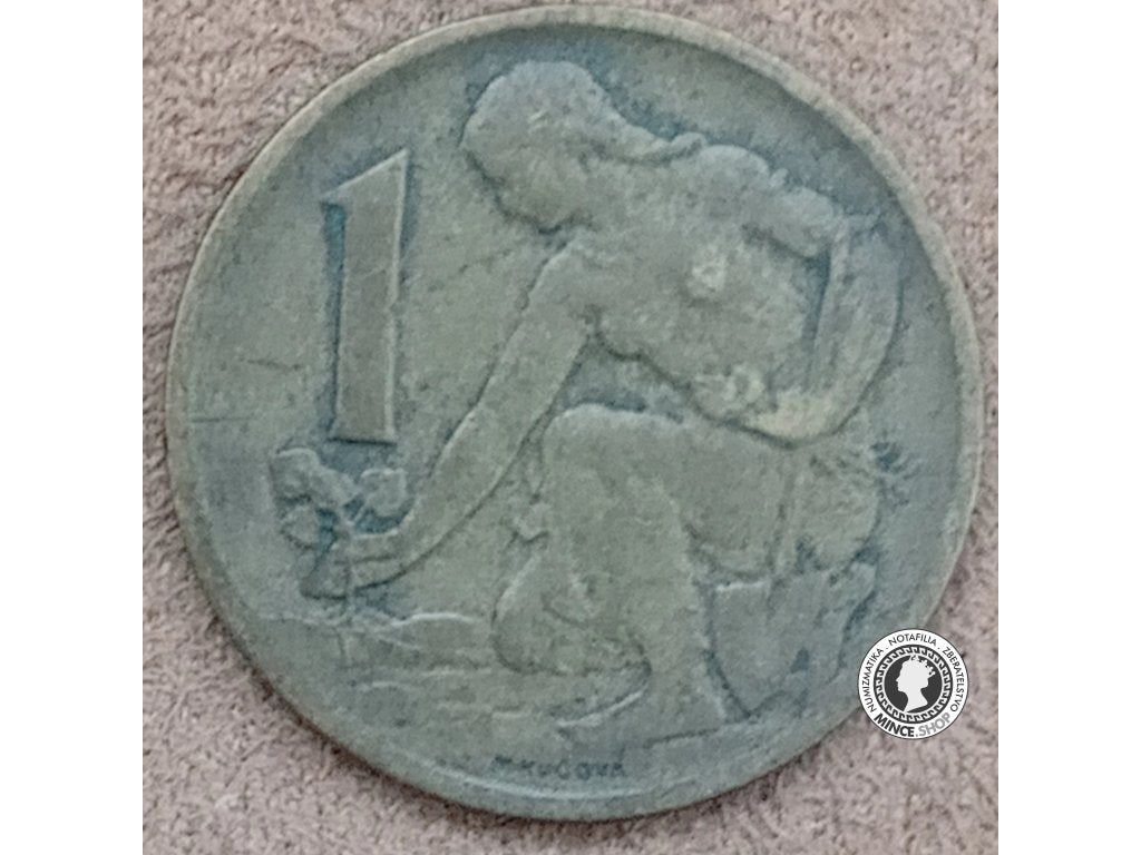 1 koruna - Česko-Slovensko - 1963