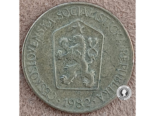 1 koruna - Česko-Slovensko - 1982