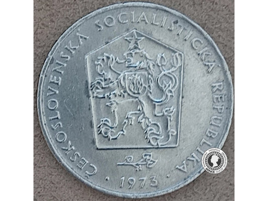 2 koruna - Česko-Slovensko - 1973 v