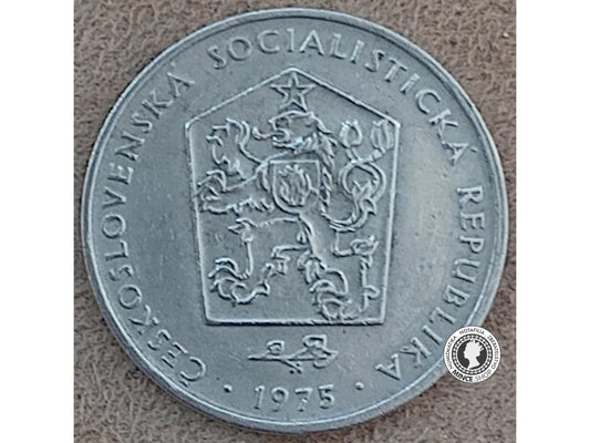 2 koruna - Česko-Slovensko - 1975