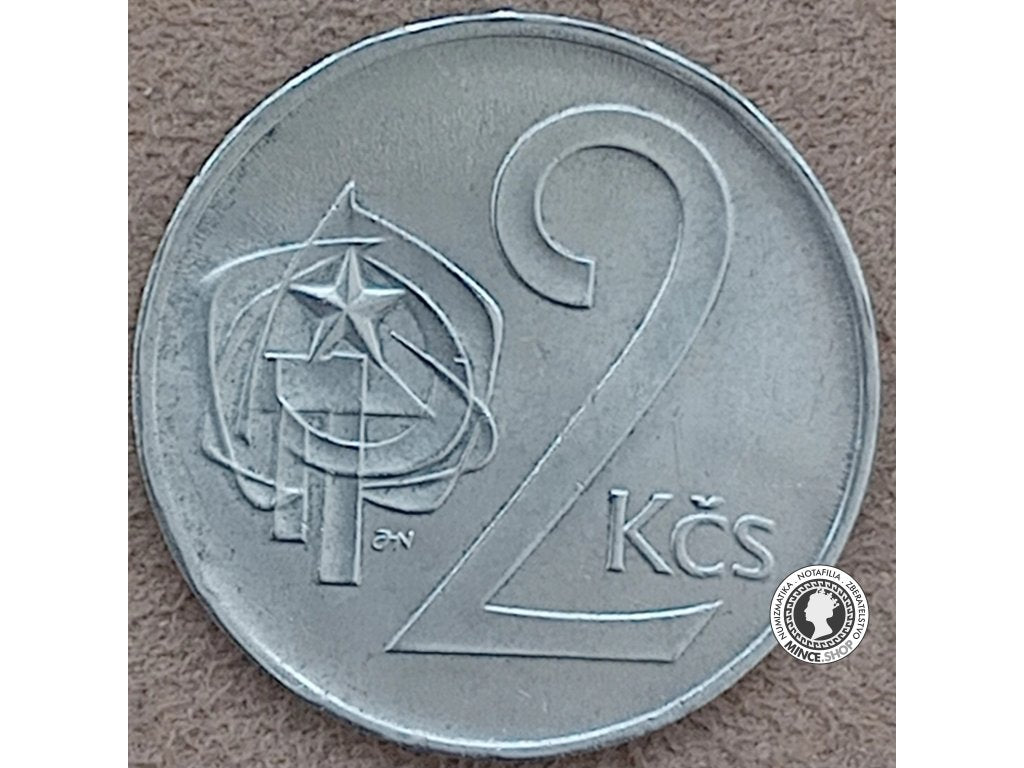 2 koruna - Česko-Slovensko - 1976