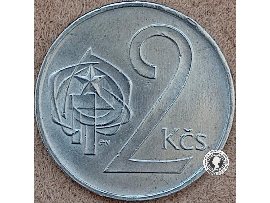 2 koruna - Česko-Slovensko - 1980