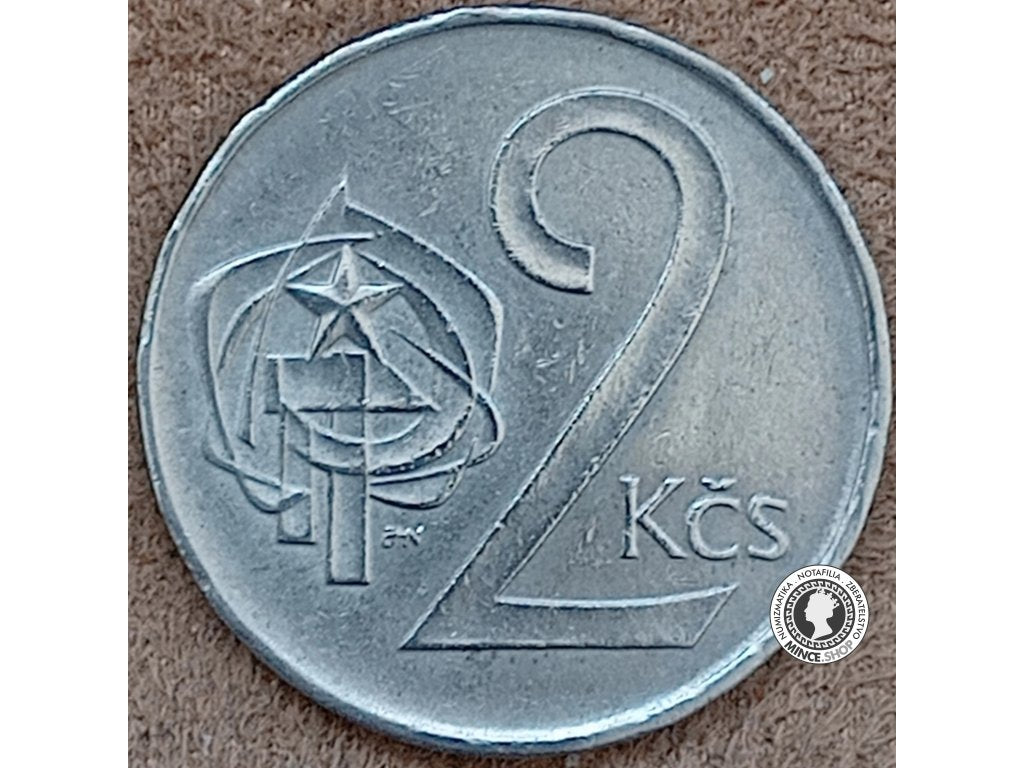 2 koruna - Česko-Slovensko - 1982