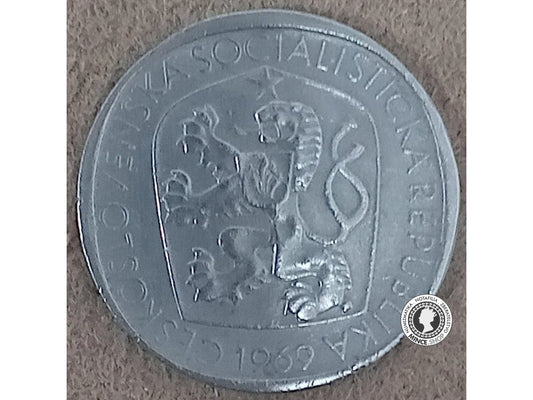 3 koruna - Česko-Slovensko - 1969