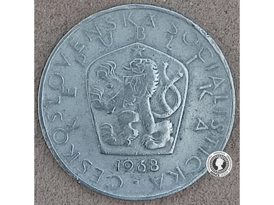 5 koruna - Česko-Slovensko - 1968