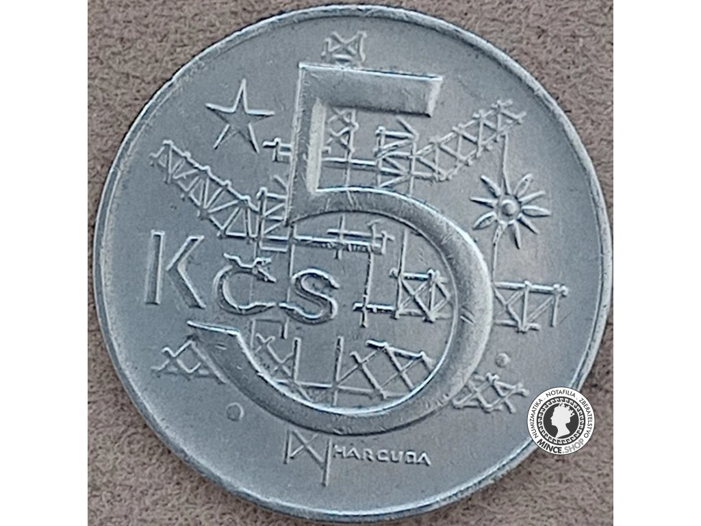 5 koruna - Česko-Slovensko - 1974 c