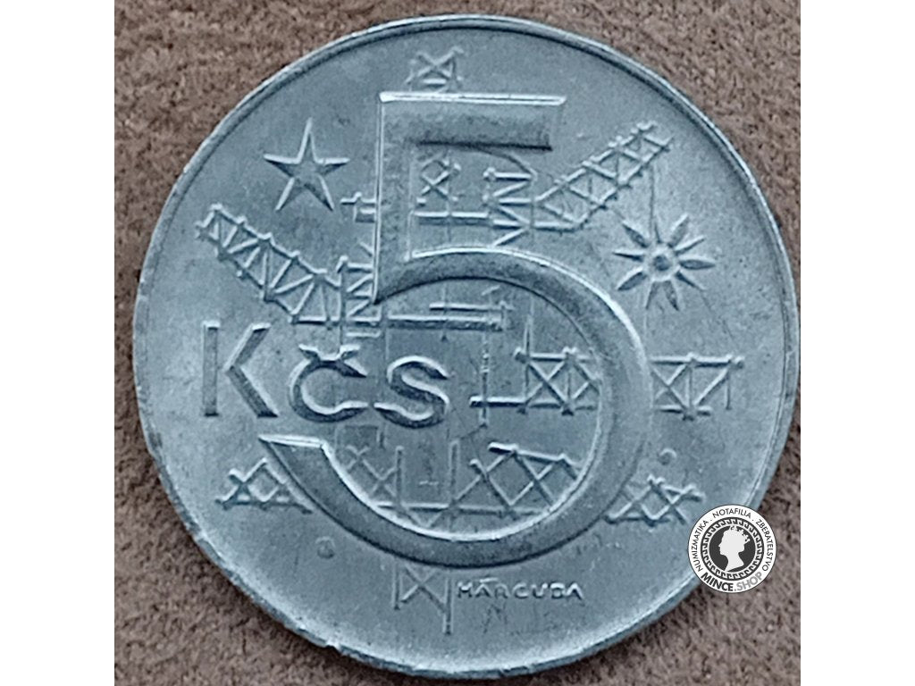 5 koruna - Česko-Slovensko - 1981