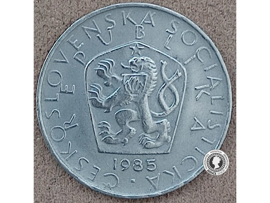 5 koruna - Česko-Slovensko - 1985