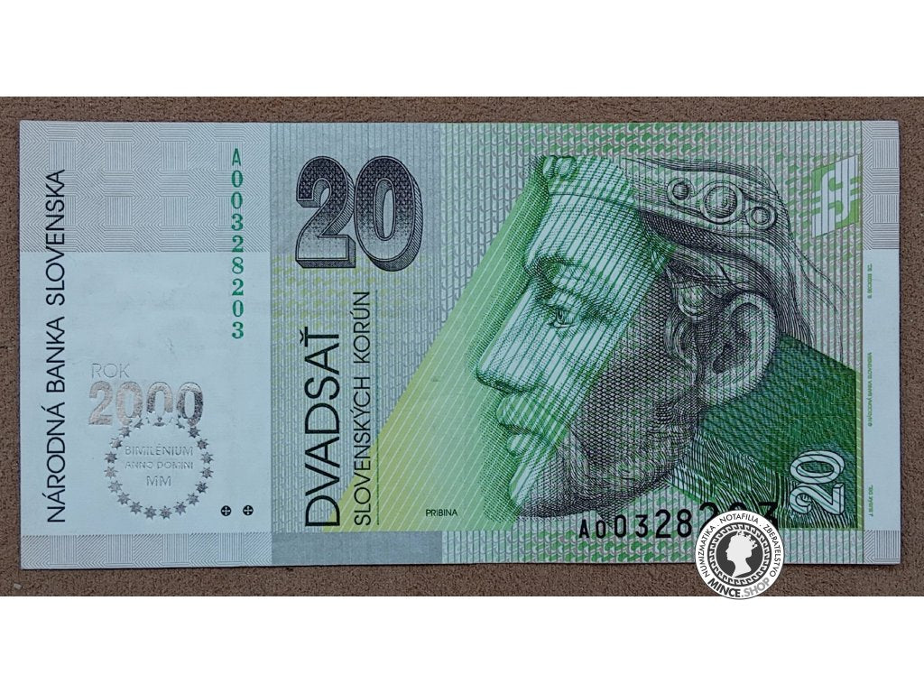 20 Korún - 1993-2006 - Slovensko