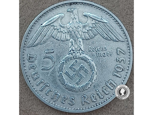 5 mariek - Nemecko - Tretia Ríša - 1937 F