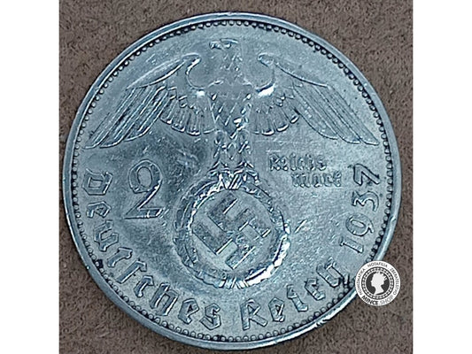 2 marka - Nemecko - Tretia Ríša - 1937 A
