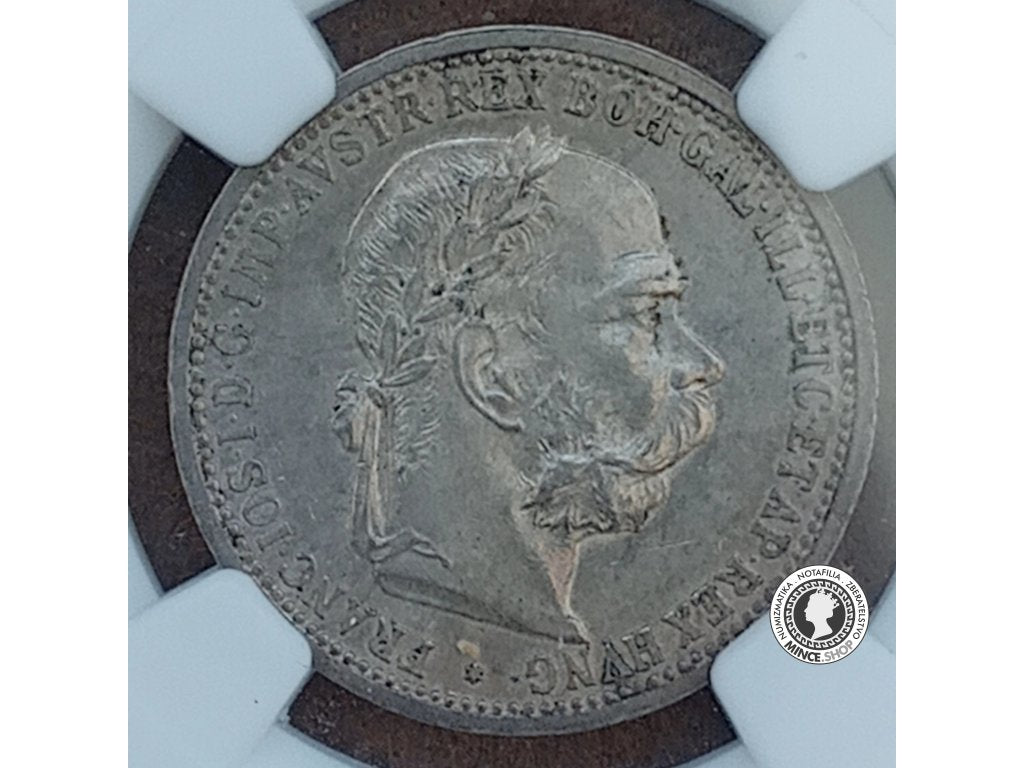 1. koruna - Rakúsko-Uhorsko - 1895 - MS 63