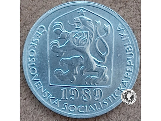 5 halier - Česko-Slovensko - 1989