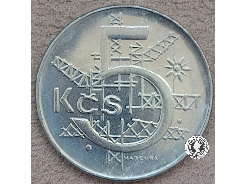5 koruna - Česko-Slovensko - 1992 R - UNC