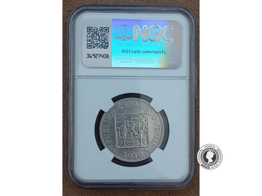 10.koruna - 1.ČSR - 1930 - kvalita AU DETAILS