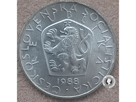 5 koruna - Česko-Slovensko - 1988 - UNC
