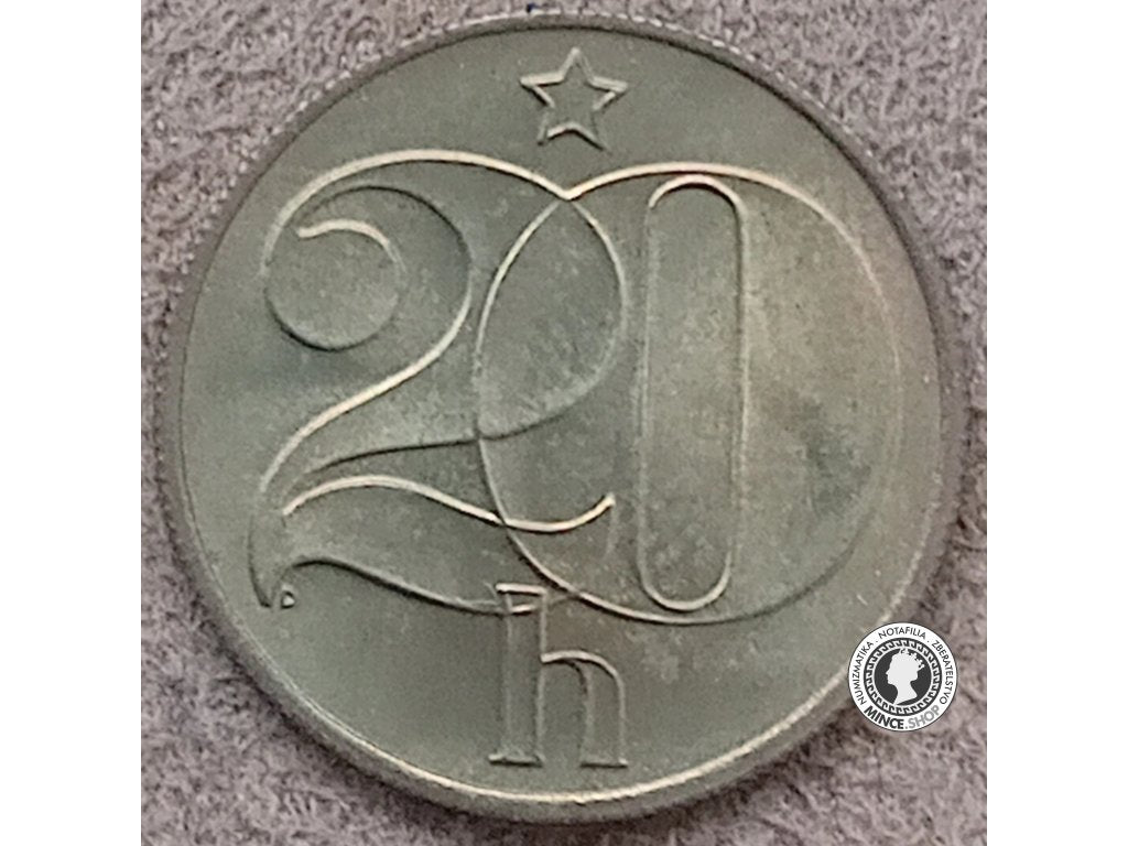 20 halier - Česko-Slovensko - 1988 - UNC