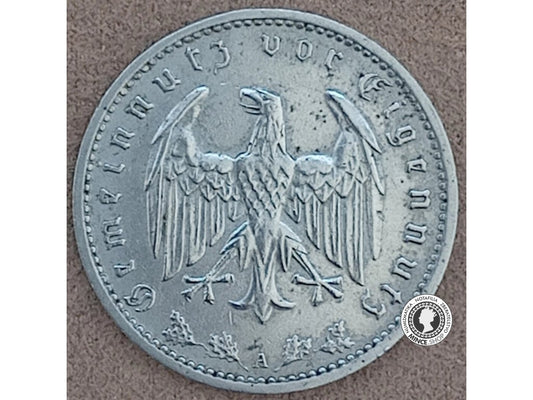 1 marka - Nemecko - Tretia Ríša - 1938 A