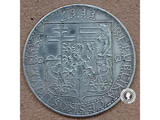 20.koruna - 1.ČSR - 1933