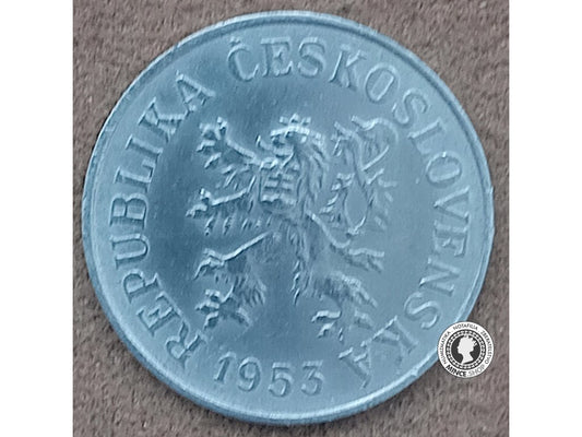 10 halier - Česko-Slovensko - 1953 RR
