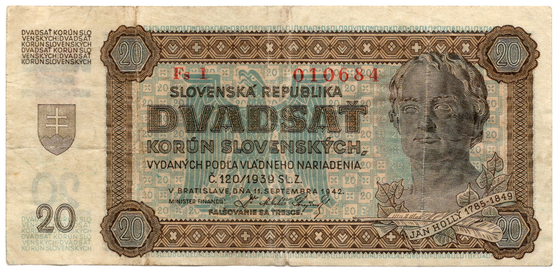 Bankovky Slovenského Štátu 1939-1945: Múza histórie v tlačiarni