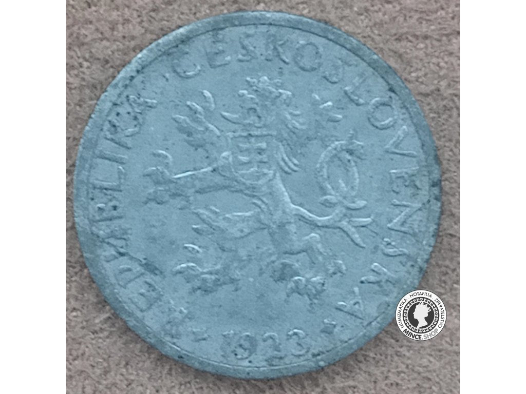 2 haliere - 1.ČSR - 1923