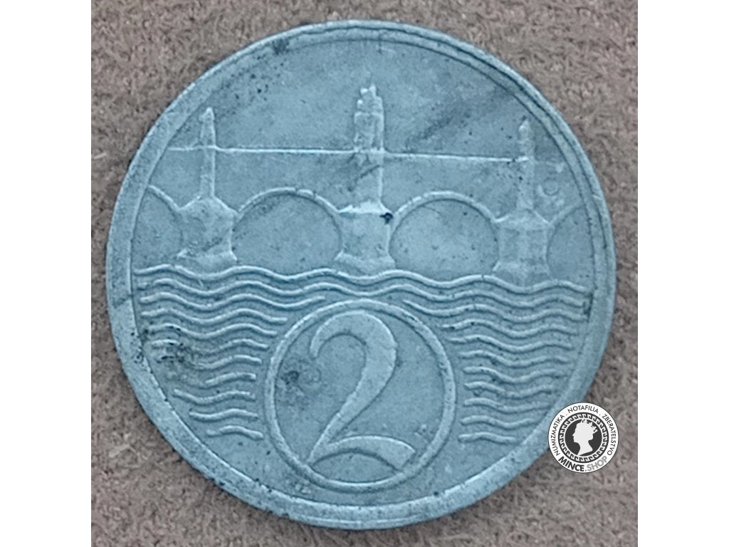 2 haliere - 1.ČSR - 1923