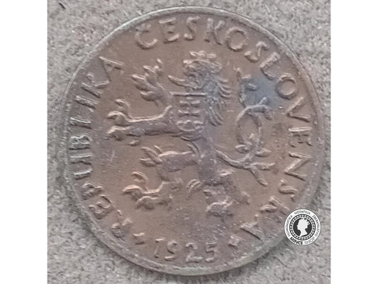 5 halierov - 1.ČSR - 1925