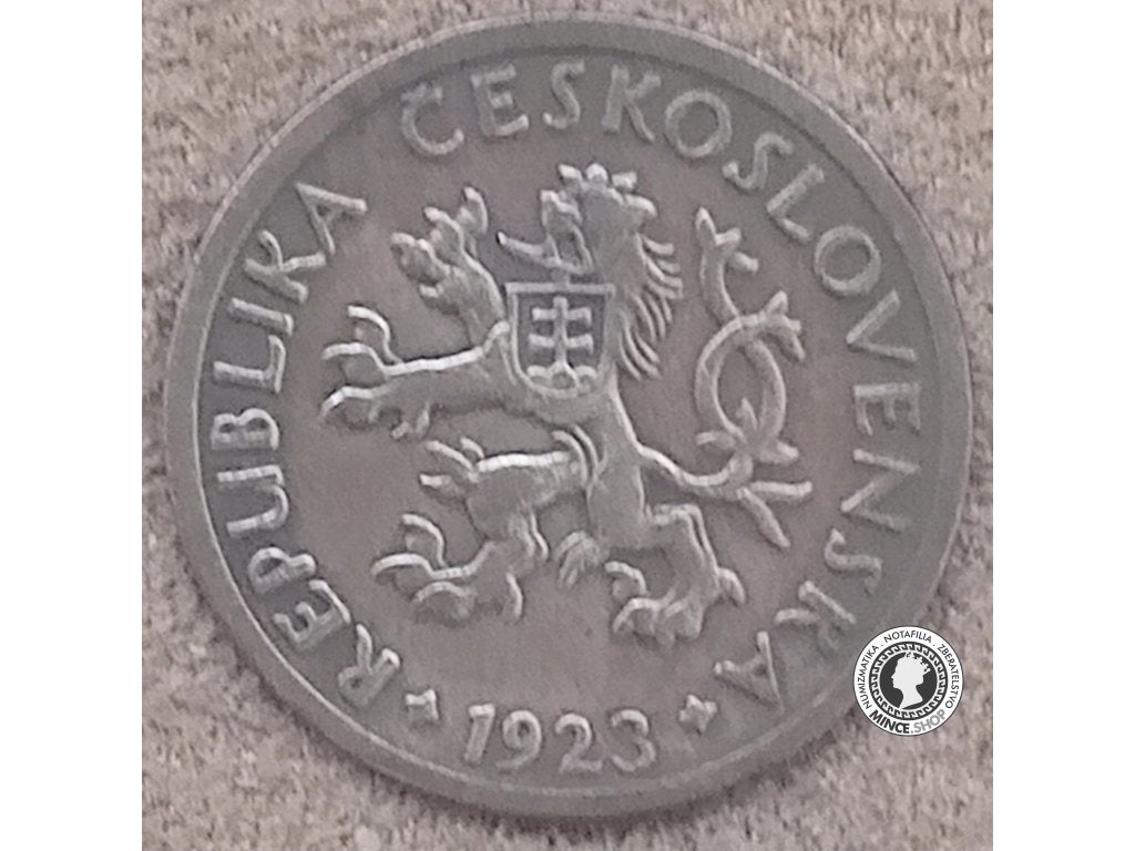 10 halier - 1.ČSR - 1923