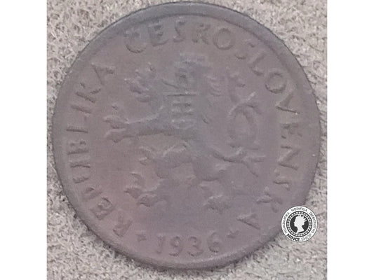 10 halier - 1.ČSR - 1936