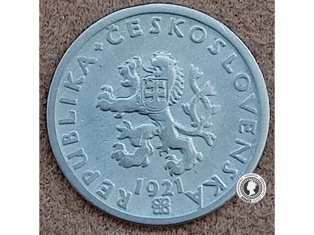 20 halier - 1.ČSR - 1921