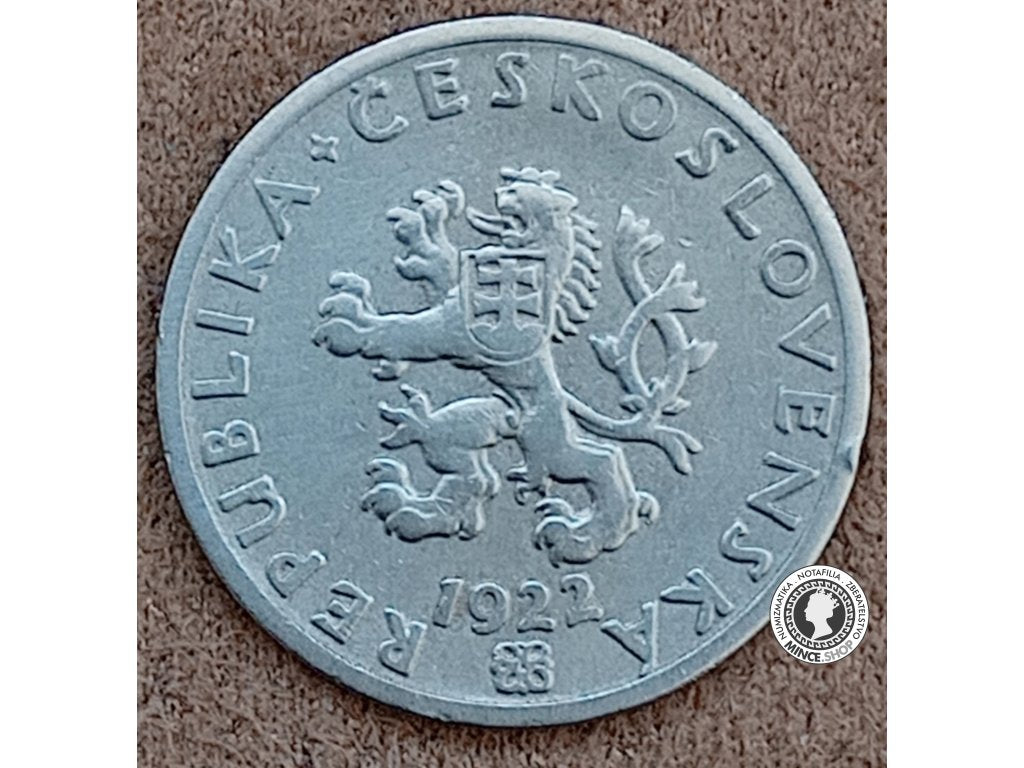 20 halier - 1.ČSR - 1922