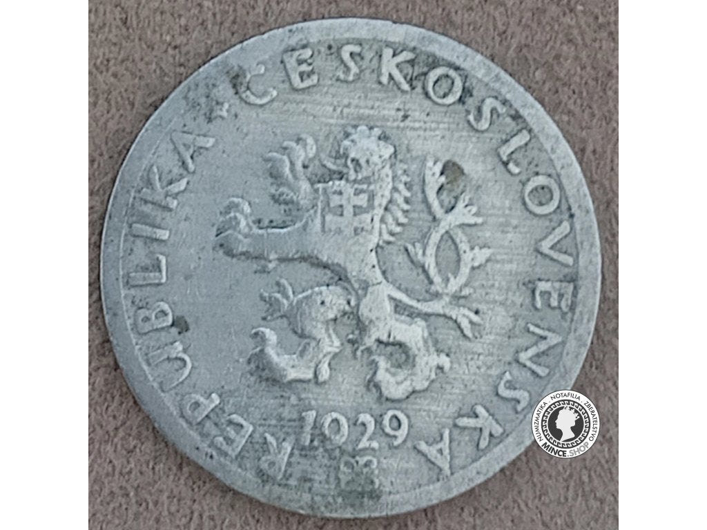 20 halier - 1.ČSR - 1929