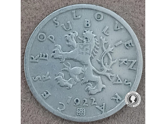 50 halier - 1.ČSR - 1922