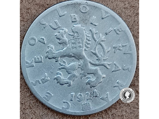 50 halier - 1.ČSR - 1924