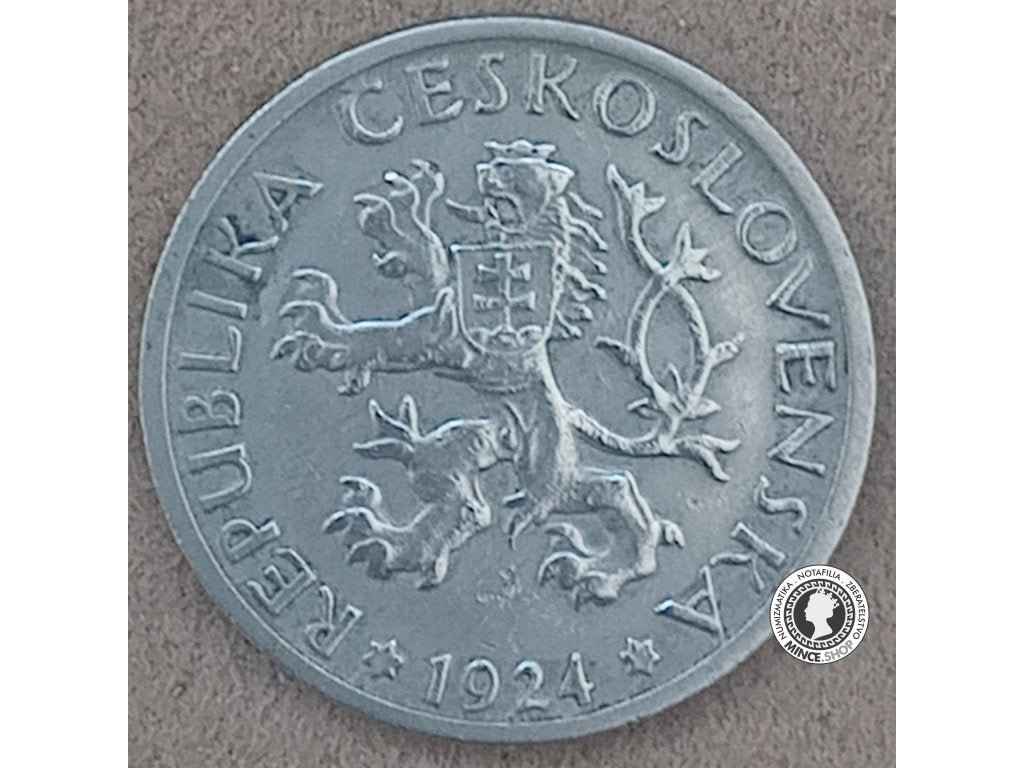 1.koruna - 1.ČSR - 1924