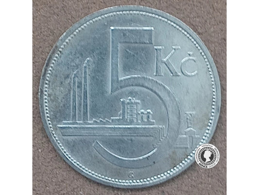 5.koruna - 1.ČSR - 1930