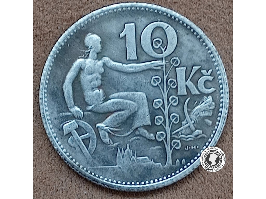 10.koruna - 1.ČSR - 1933
